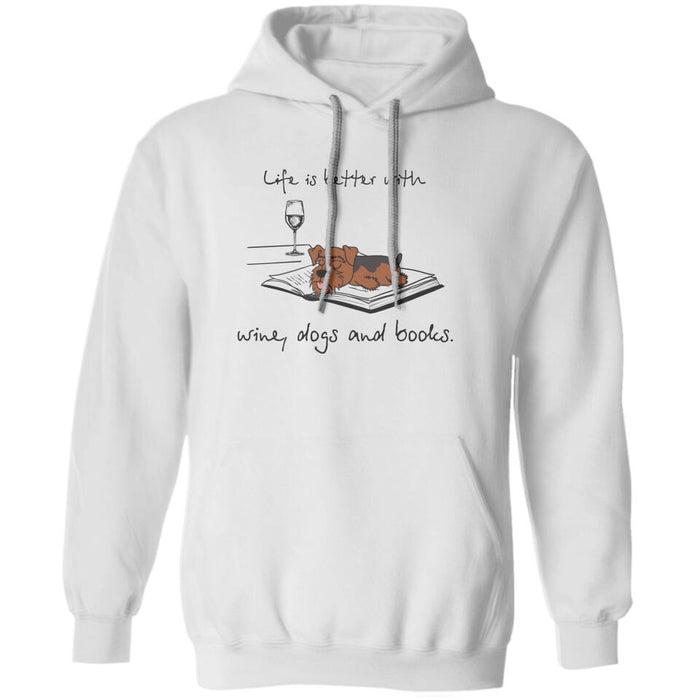 Life is better dog personalized dog hoodie TS-TU179