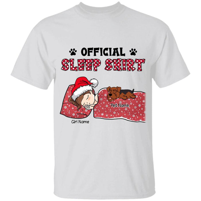 Polka Dot Official Sleep Shirt Personalized T-shirt TS-NB2149
