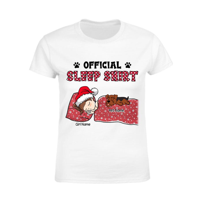 Polka Dot Official Sleep Shirt Personalized T-shirt TS-NB2149