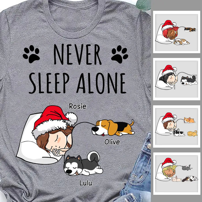 Never Sleep Alone Personalized T-shirt TS-NB2152