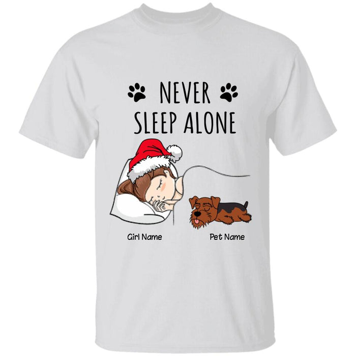 Never Sleep Alone Personalized T-shirt TS-NB2152