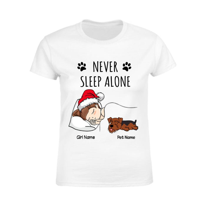 Never Sleep Alone Personalized T-shirt TS-NB2152