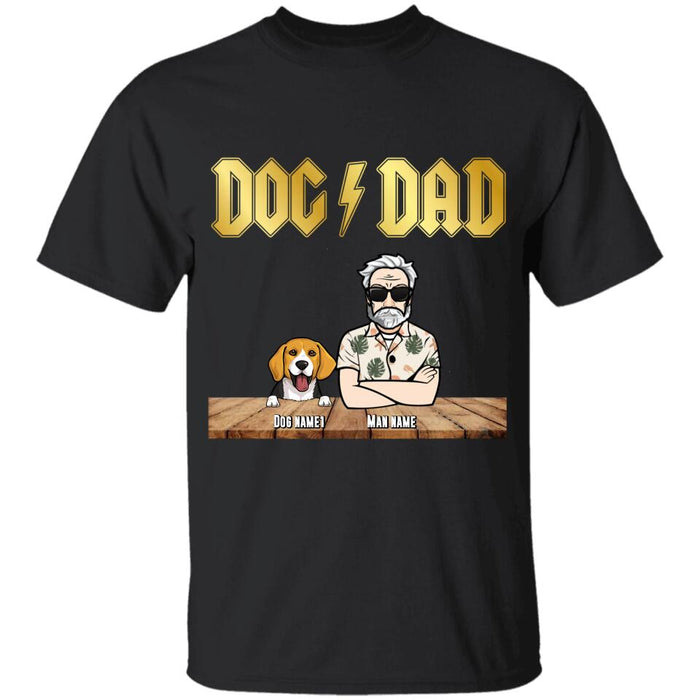 Dog Dad Personalised T-shirt TS-PT2182