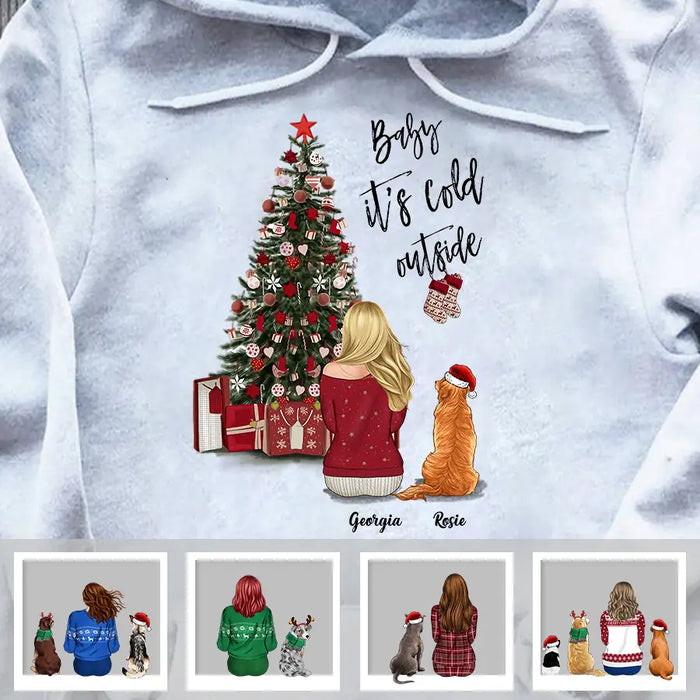 Baby It's Cold Outside Personalized T-shirt TS-NB2175