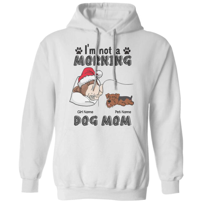 I'm Not A Morning DogMom Personalized T-shirt TS-NB2192