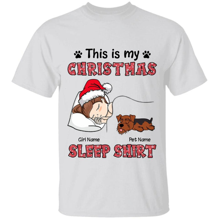 This Is My Christmas Sleep Shirt Personalized T-shirt TS-NB2190