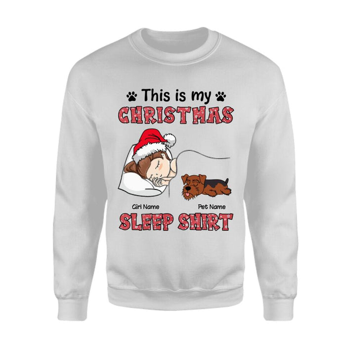 This Is My Christmas Sleep Shirt Personalized T-shirt TS-NB2190