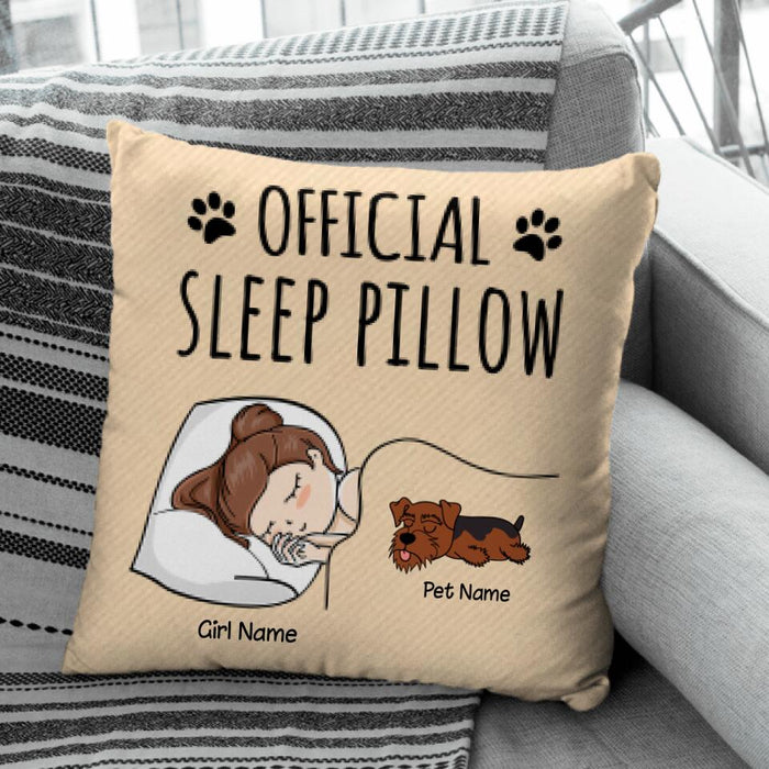 Official Sleep Personalized Pillow P-NB2198