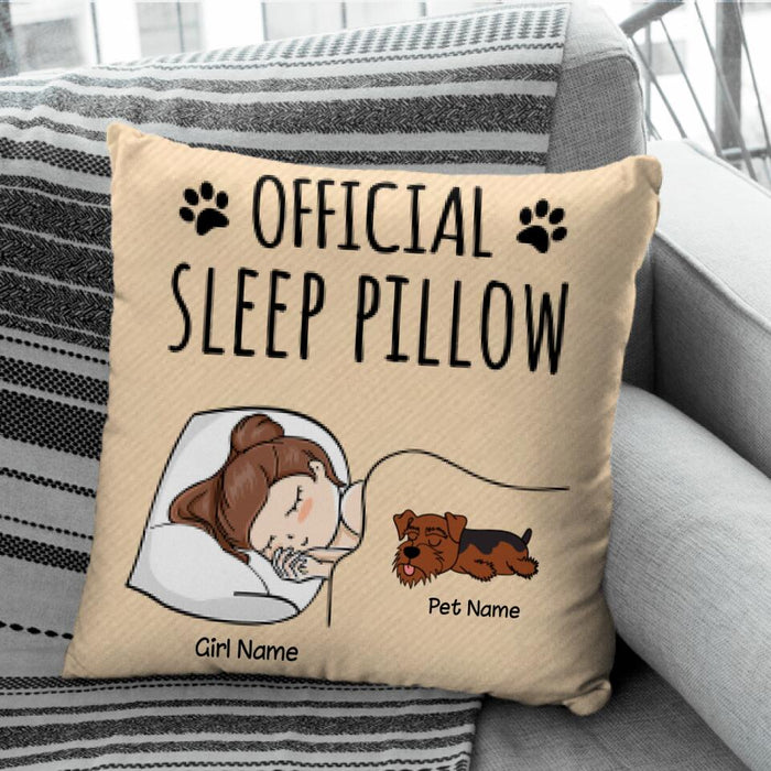 Official Sleep Personalized Pillow P-NB2198