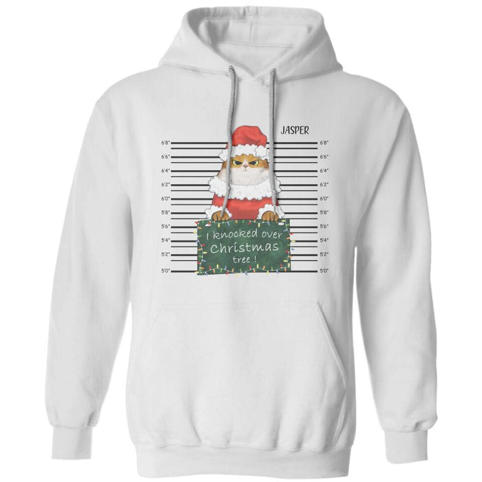 I Knocked Over Christmas Tree Personalized T-Shirt TS-PT2195