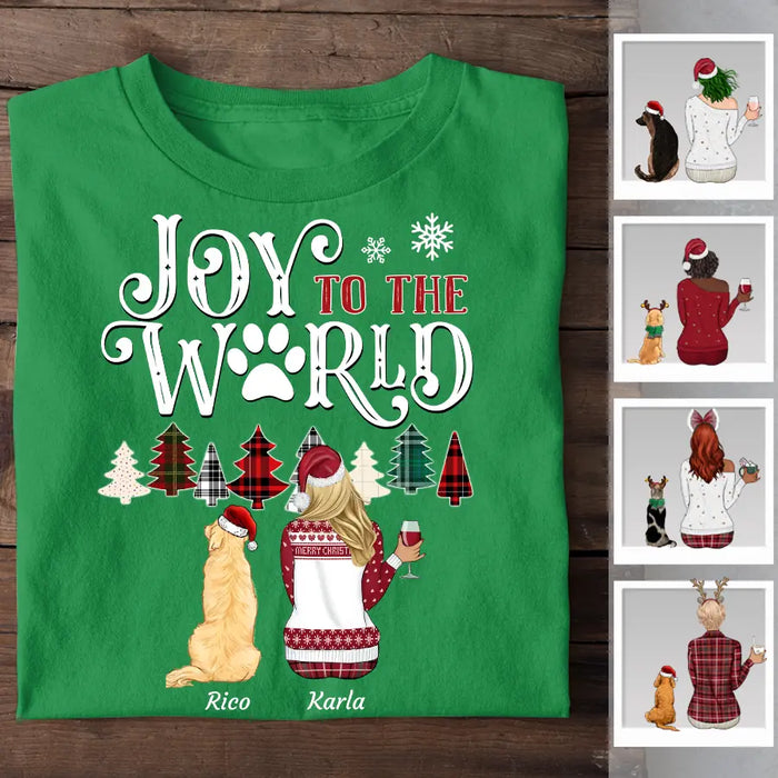 Joy To The World Personalized T-shirt TS-NB2207