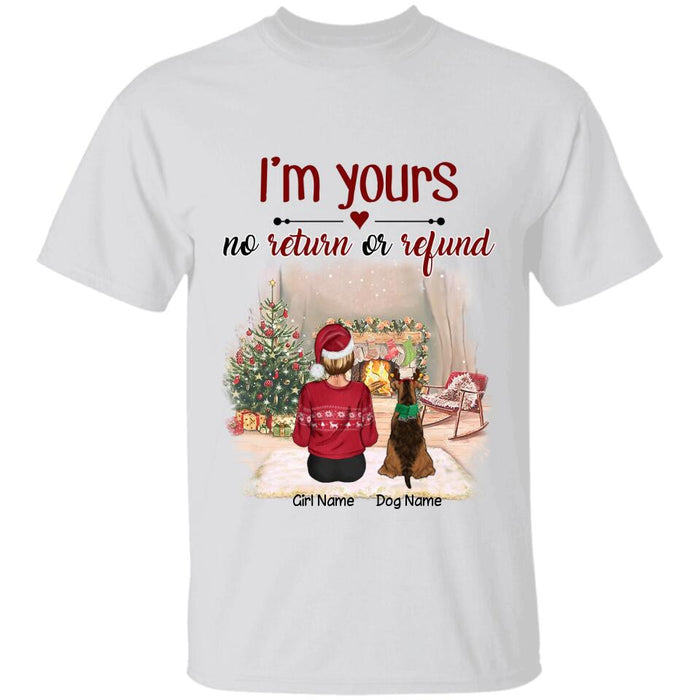 I Am Yours No Return No Refund Personalized T-Shirt TS-PT2222