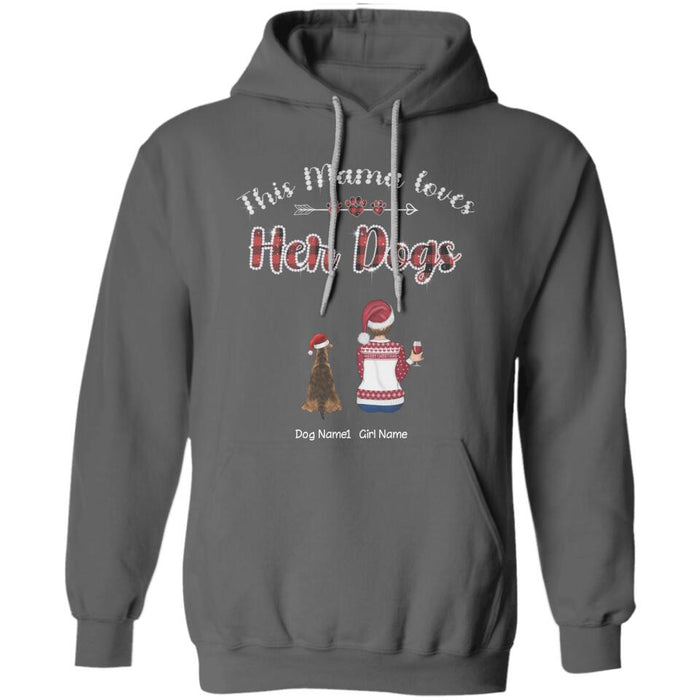 This Mama Loves Her Dogs Personalized T-Shirt TS-NB2212