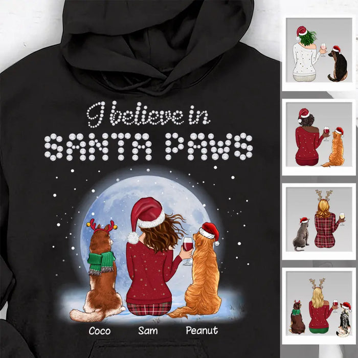 I Believe In Santa Paws Personalized T-shirt TS-NB2227