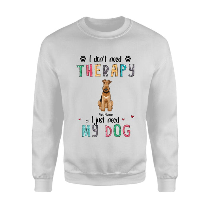 I Don't Need Therapy I Just Need My Cats Personalized T-shirt TS-NB2238