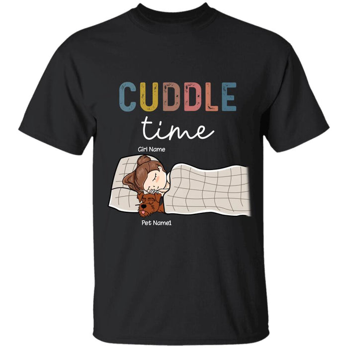 Cuddle Time Personalized T-shirt TS-NB2276