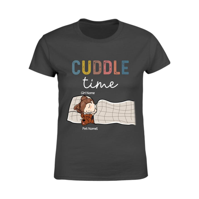 Cuddle Time Personalized T-shirt TS-NB2276