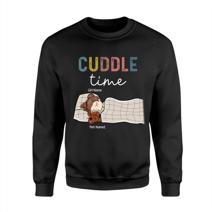 Cuddle Time Personalized T-shirt TS-NB2276