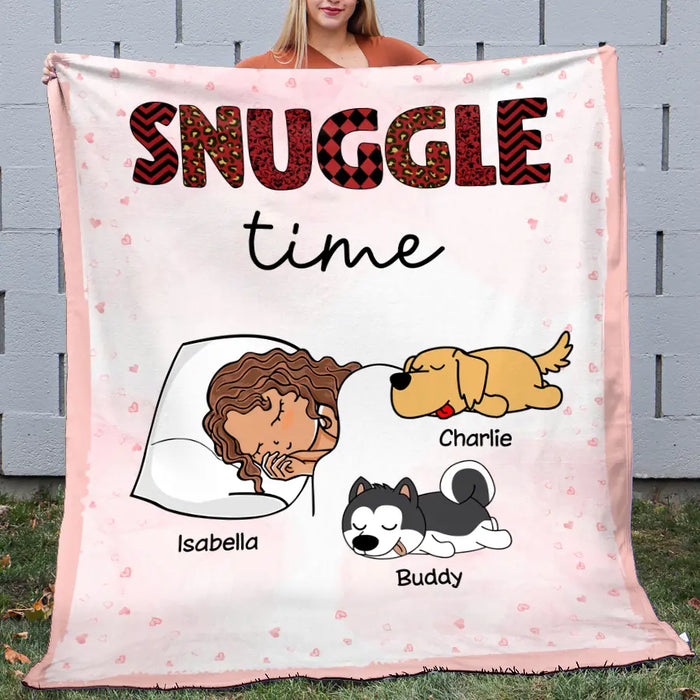 Snuggle Time Personalized Blanket B-NB2279