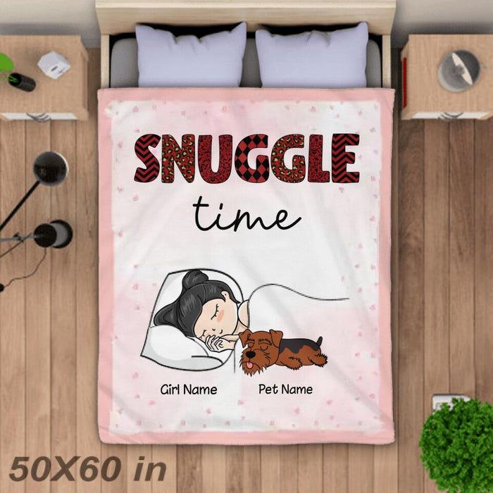 Snuggle Time Personalized Blanket B-NB2279