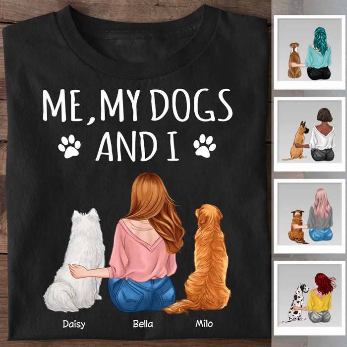 Me My Dog And I Personalized T-Shirt TS-PT2310