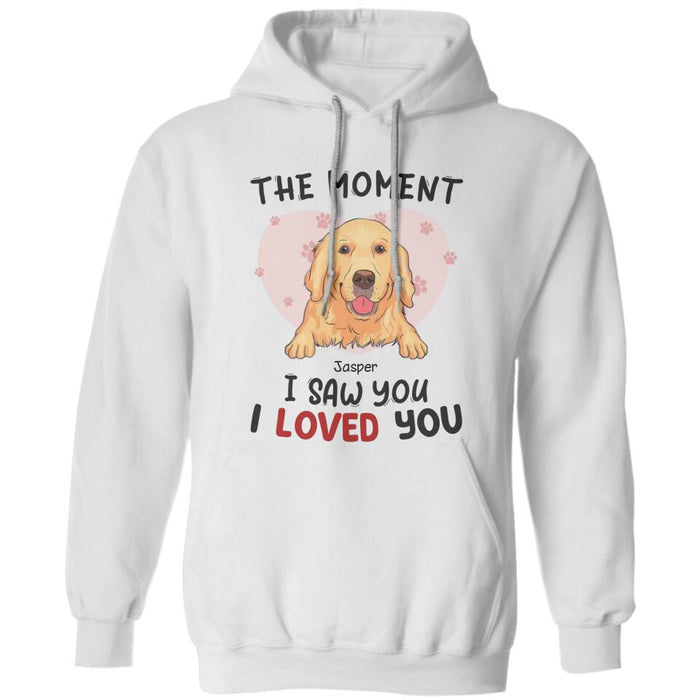 The Moment I Saw You I Loved You Personalized T-shirt TS-NB2318