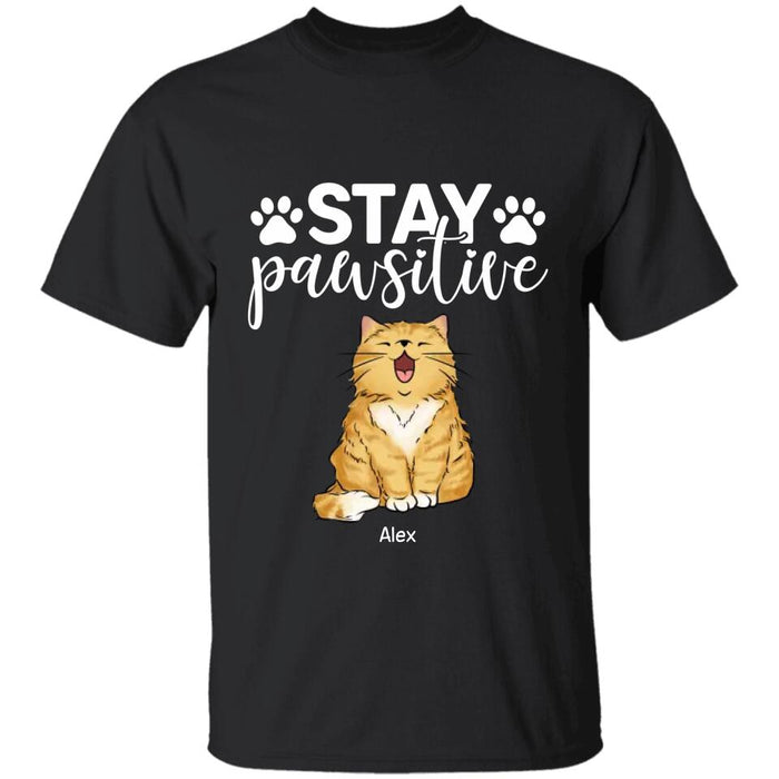 Stay Pawsitive Personalized T-Shirt TS-PT2357