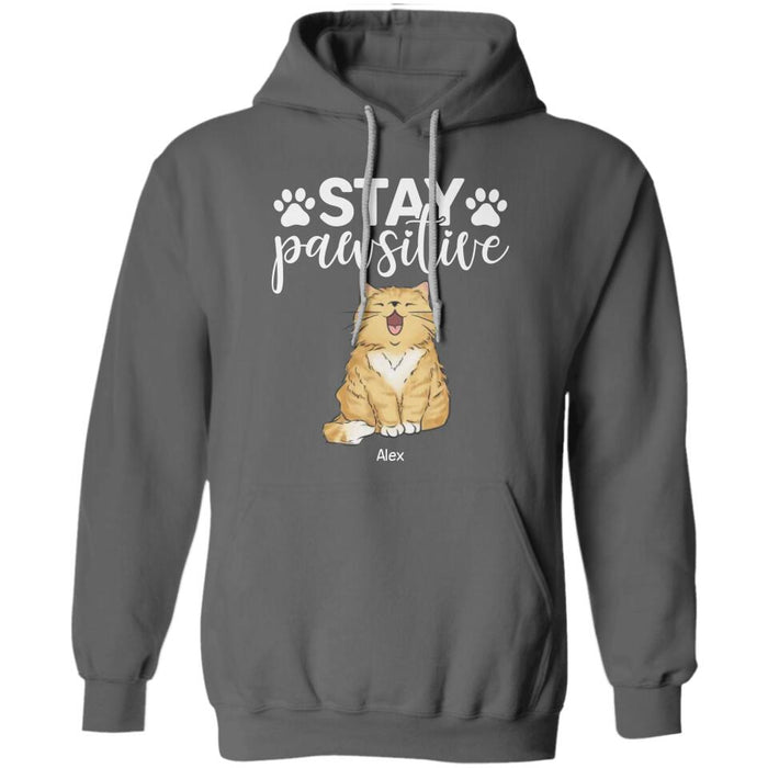 Stay Pawsitive Personalized T-Shirt TS-PT2357