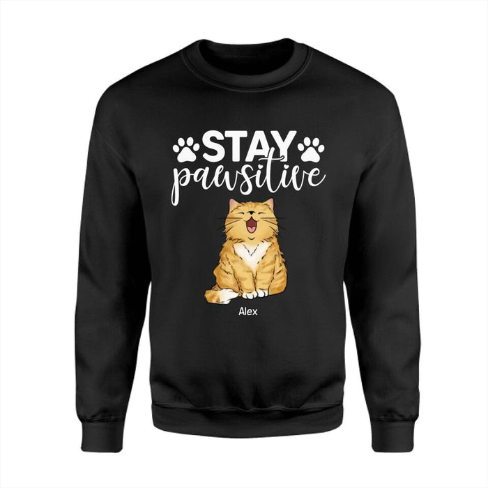 Stay Pawsitive Personalized T-Shirt TS-PT2357