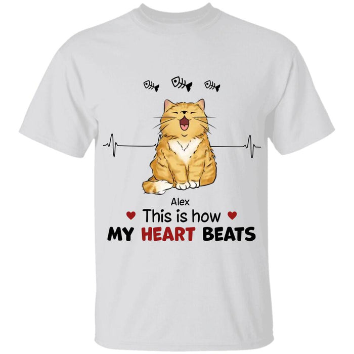 This Is How My Heart Beat Personalized T-shirt TS-NB2352