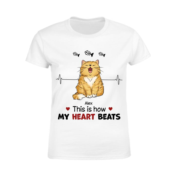 This Is How My Heart Beat Personalized T-shirt TS-NB2352