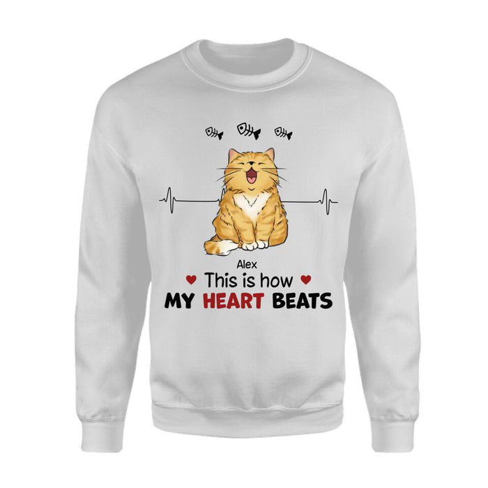 This Is How My Heart Beat Personalized T-shirt TS-NB2352