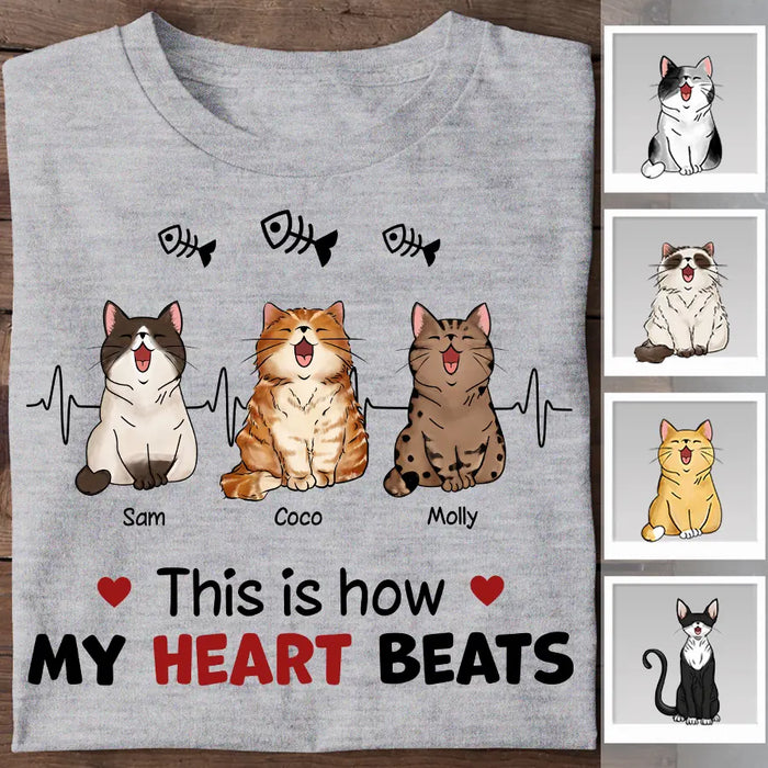 This Is How My Heart Beat Personalized T-shirt TS-NB2352