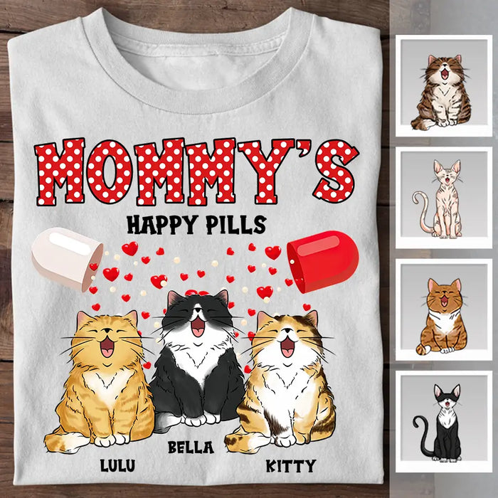 Mommy's Happy Pills Personalized T-shirt TS-NB2409