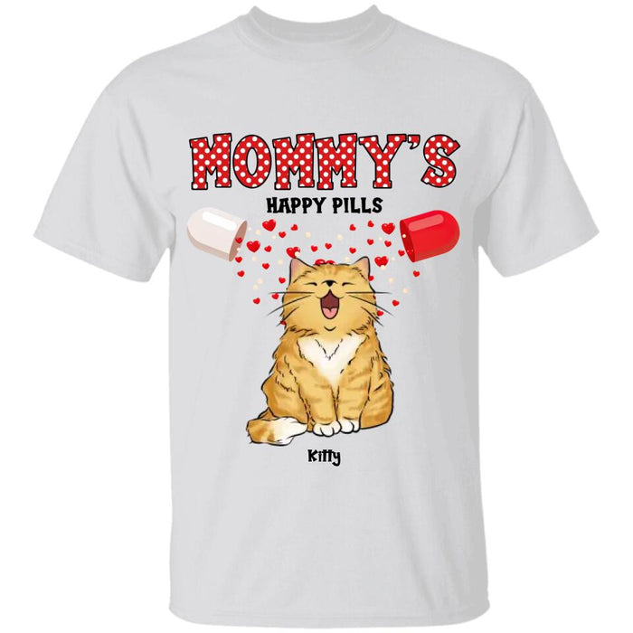 Mommy's Happy Pills Personalized T-shirt TS-NB2409