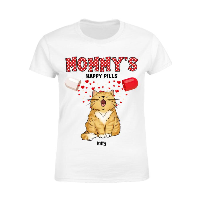 Mommy's Happy Pills Personalized T-shirt TS-NB2409