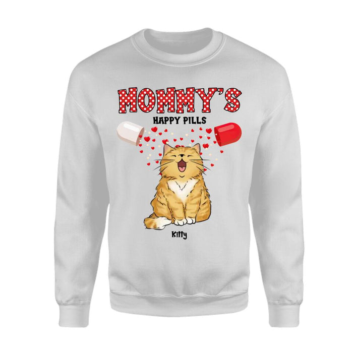 Mommy's Happy Pills Personalized T-shirt TS-NB2409