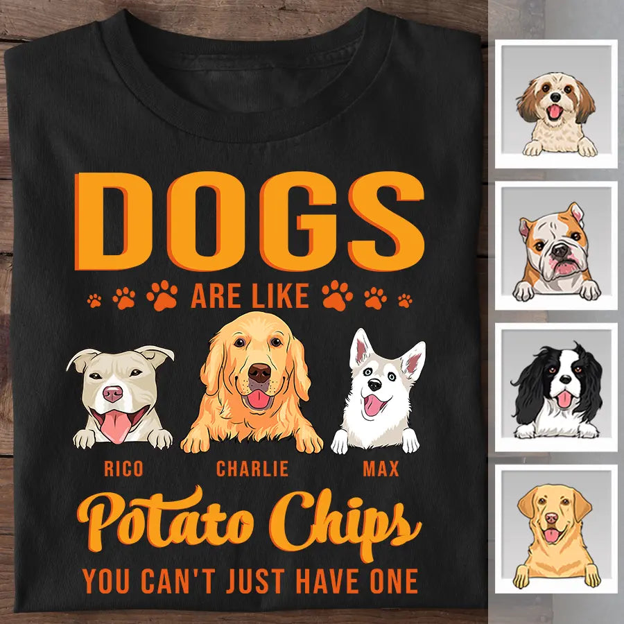 Can dogs 2024 have potato chips