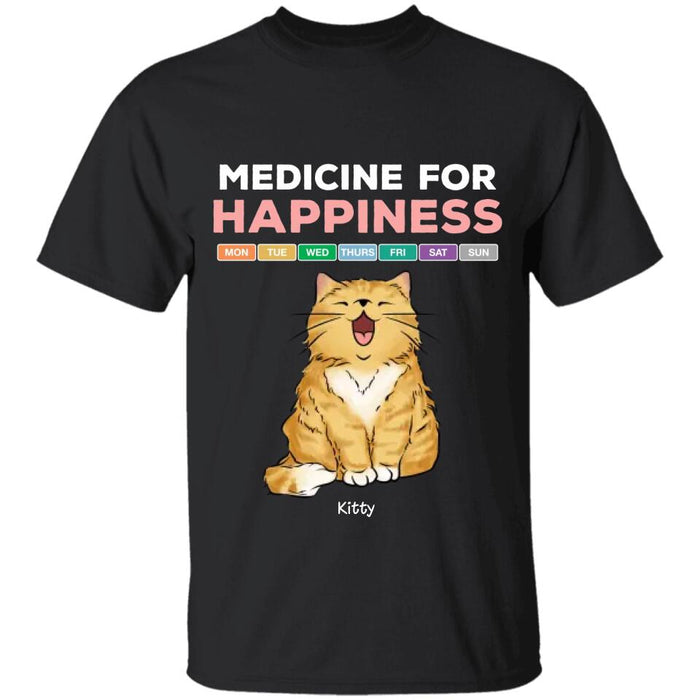 Medicine For Happiness Personalized T-Shirt TS-PT2424