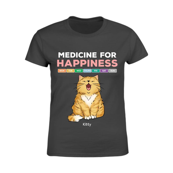 Medicine For Happiness Personalized T-Shirt TS-PT2424