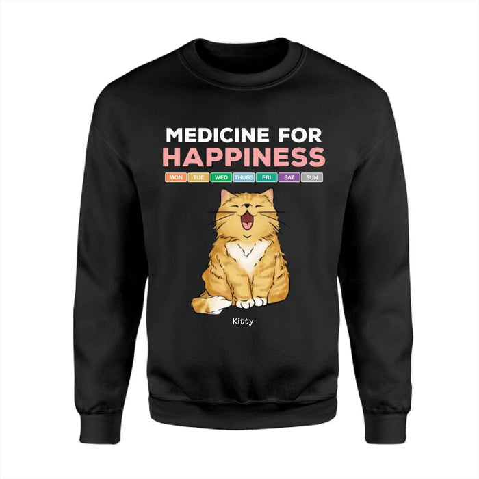 Medicine For Happiness Personalized T-Shirt TS-PT2424