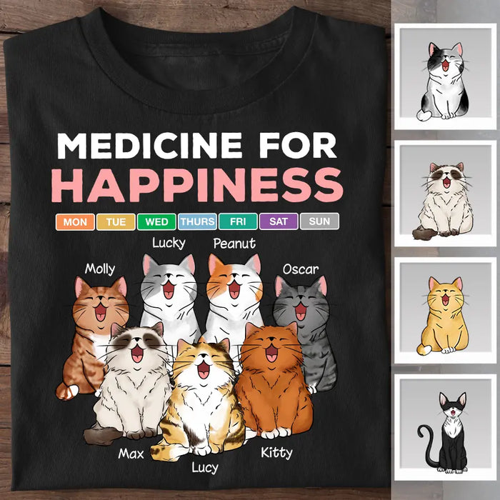 Medicine For Happiness Personalized T-Shirt TS-PT2424