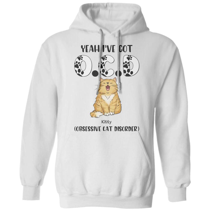 Obsessive Cat Disorder Personalized T-shirt TS-NB2439