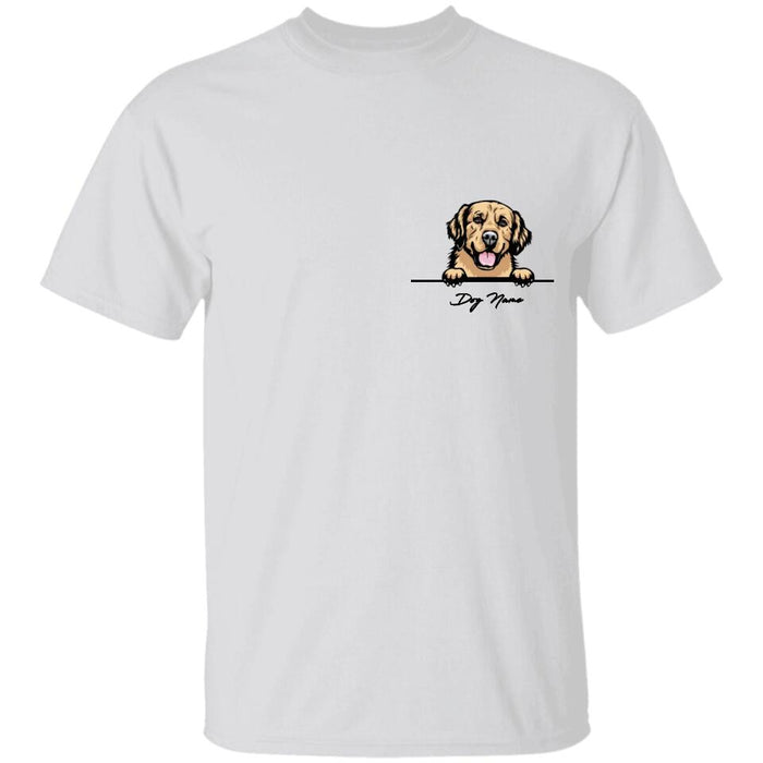 Dog Mom Dad Personalized T-Shirt TS-PT2435