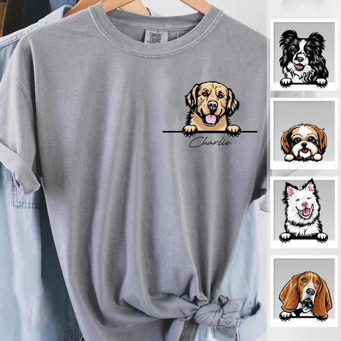 Dog Mom Dad Personalized T-Shirt TS-PT2435