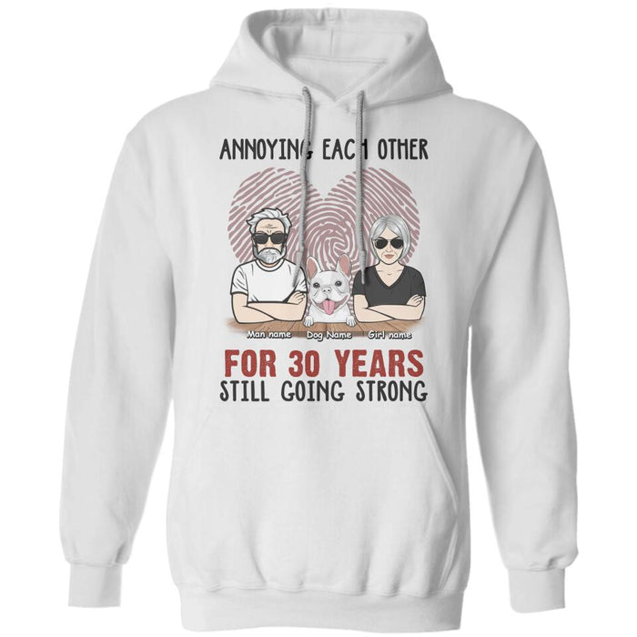 Annoying Each Other For Many Years Still Going Strong Personalized T-shirt TS-NB2480