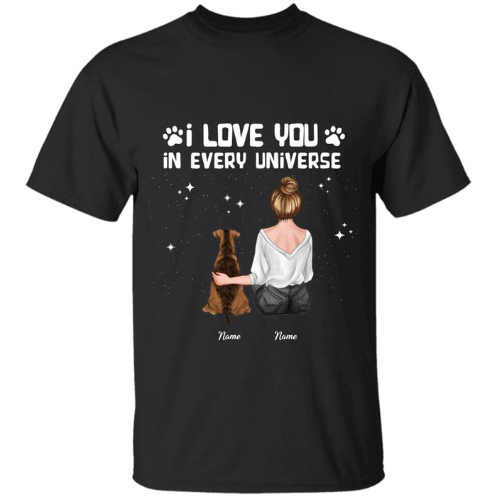 I Love You In Every Universe Personalized T-shirt TS-NB2482