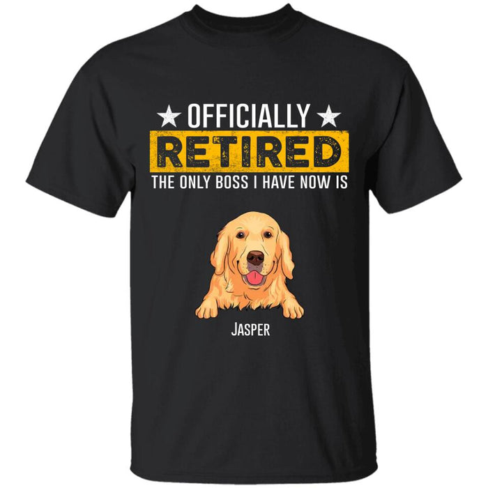 Officially Retired Personalized T-shirt TS-NB2483