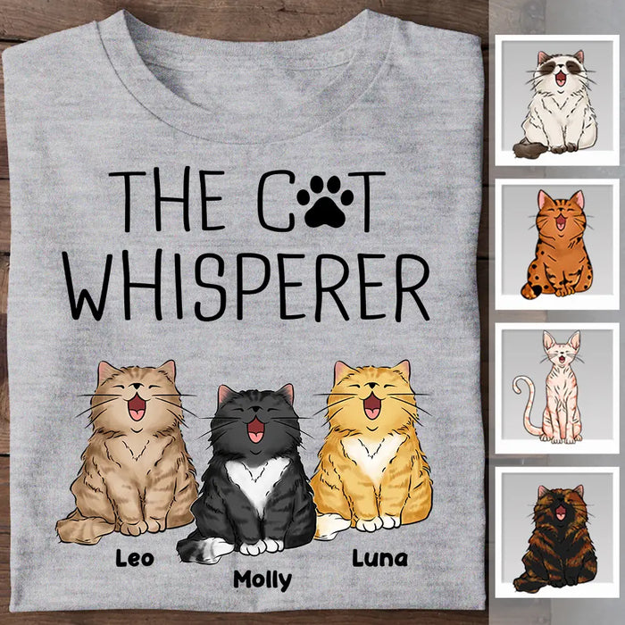 The Cat Whisperer Personalized T-shirt TS-NB2419