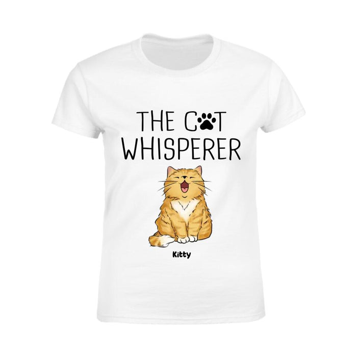 The Cat Whisperer Personalized T-shirt TS-NB2419